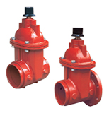 Model FGN105/108 Non Rising Stem Groove Joint Ends Resilient Wedge Gate Valve