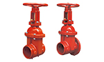 Model FGO 135/138 Rising Stem Groove Joint Ends Resilient Wedge Gate Valve